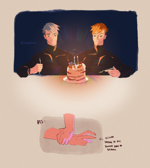 happy belated birthday to the twins~~~~