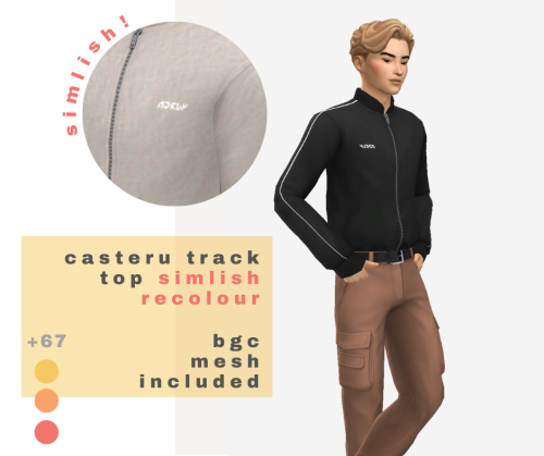 ・✶ casteru track top - simlish-ed ✶・by @forager-grobbleanother simlish recolour to satisfy your perf