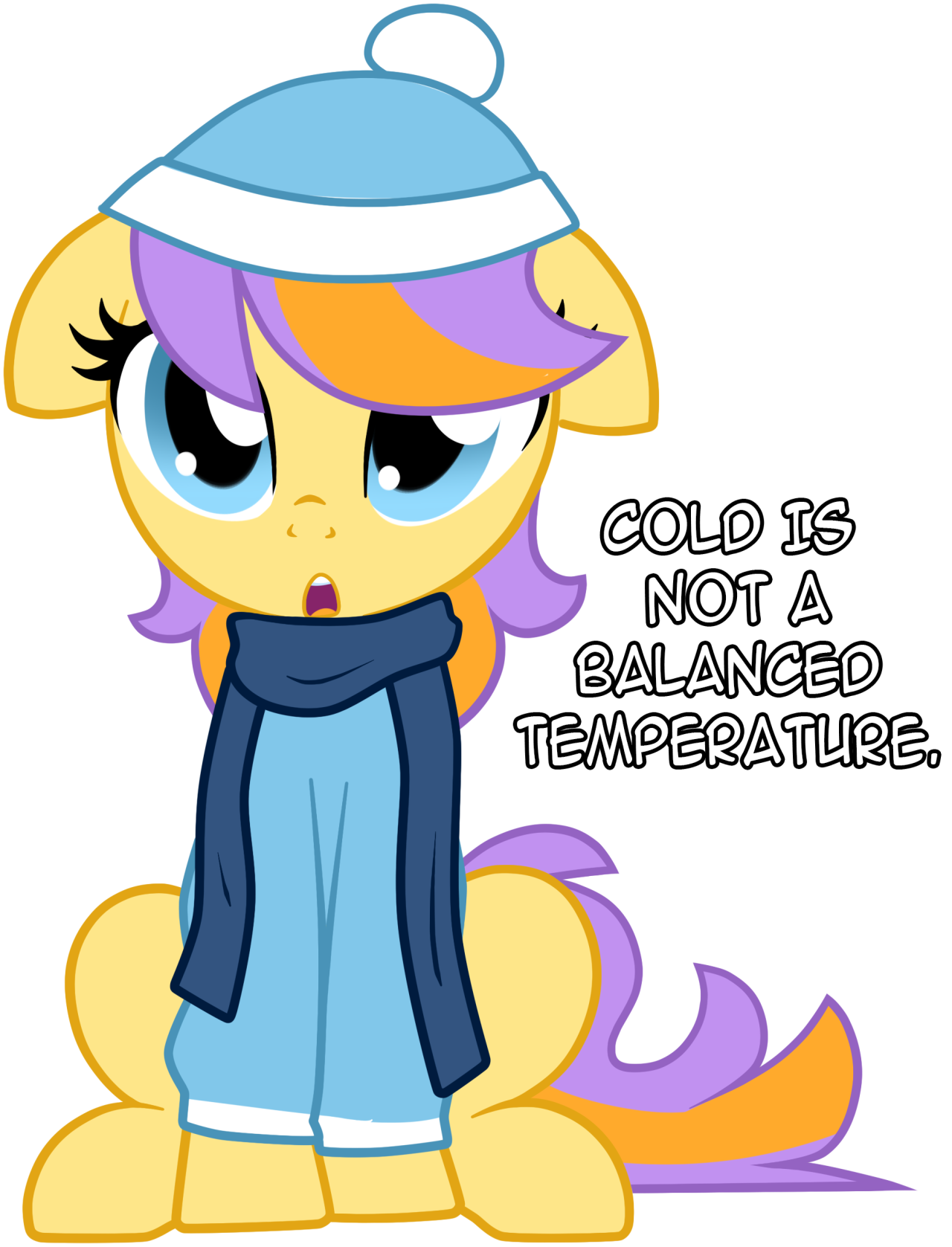 asklibrapony:  Keep warm this winter season!  Nyah, darn cold. @-@