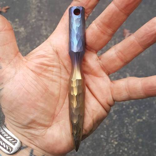 One more fatty available, pretty much identical to the first one. 5/8" diameter titanium spike,