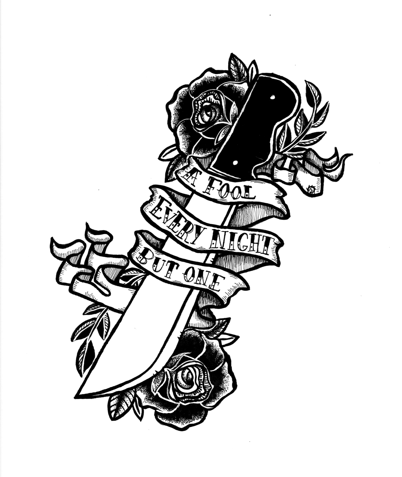 “The man who sleeps with a machete is a fool every... : Unfoxme Art - A Man Who Sleeps With A Machete