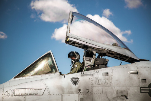 Without a doubt, the A-10 cockpit is one of the world’s coolest offices.Capt. Todd Campbell, A