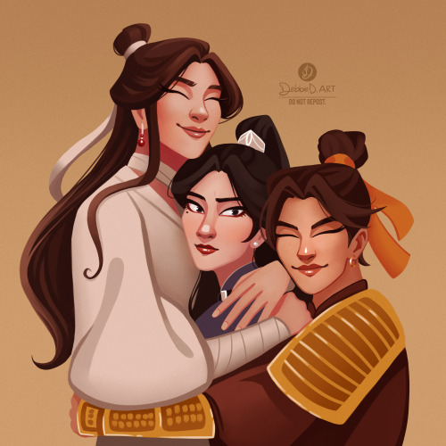 Xianle Trio hugs! ~ (+ outtakes lol)•30/09/21Do not repost.•