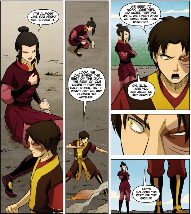 shineyavatar:  There’s obviously hesitation from Zuko here. Like he is seriously
