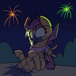 askscootabot:  It’s my very first New Years