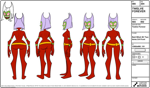 grimphantom:  bluedragonkaiser:  slbtumblng:  twelveforeverproduction:  Butt Witch model sheet  Now ‘‘her’‘ ‘‘name’‘ has sense to me.  Didn’t she get offended when she was called that though?  I do believe that’s how Twelve calls her