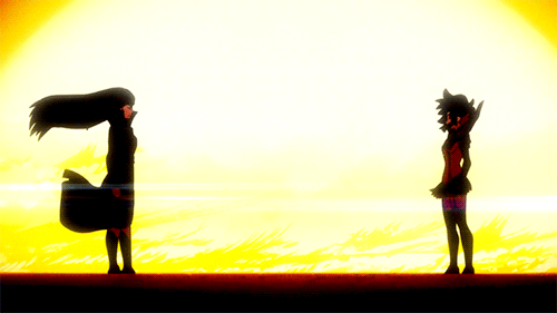 lifefiber:  "Fight at my side so that we may protect that world, Ryuko!"