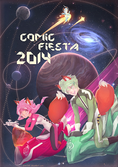 My submission for this year’s Comic Fiesta countdown, it’ll be featured some time this w