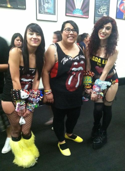 My panda kitty & Tracy at Dadaland. 