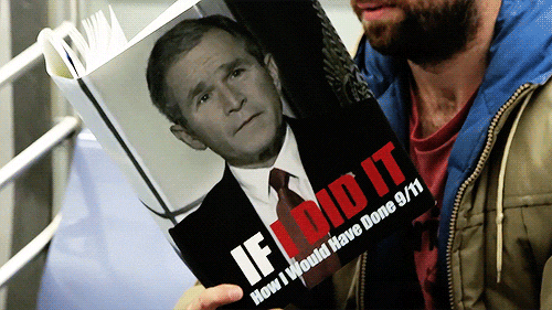 itskaleena:  bob-belcher:  Video: Comedian ‘Reads’ Hilarious Fake Books on the