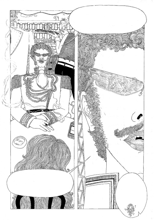 First pages of the second chapter of a certain something. One day I’ll show you the version wi