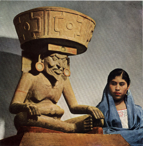 iztac-coatl:    Huehueteotl (the old god) - Mexica god of fire