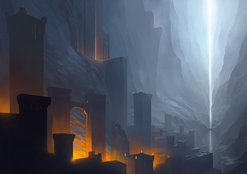 cinemagorgeous:  The gorgeous art of Noah Bradley. 