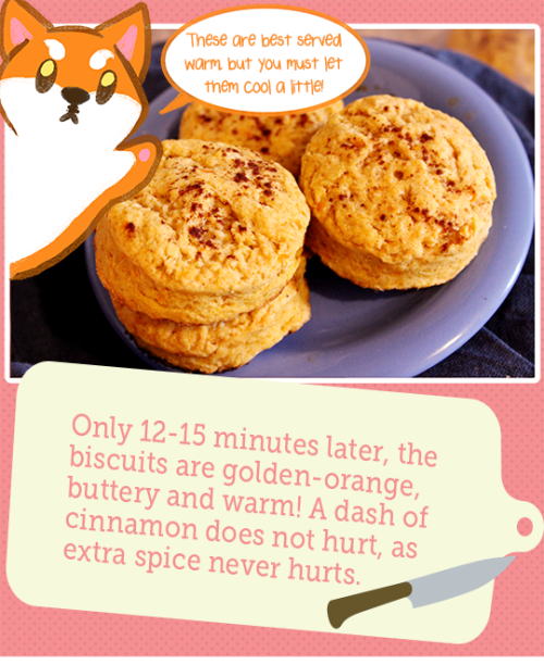 stuffinfluffcooking: One more Thanksgiving recipe for our lovely fans, featuring Komi the Spice Shib