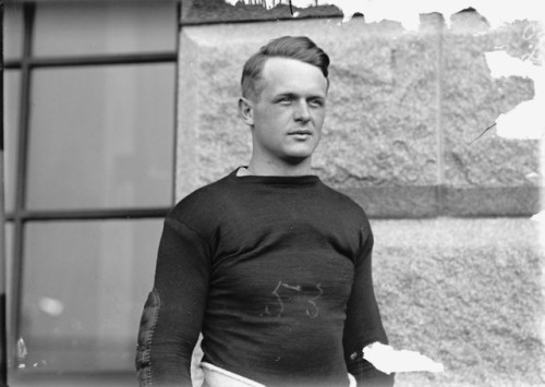 Athlete, U.S. Naval Academy Football Team, 1913Photographer: Harris & Ewing, Inc.Glass negativeL