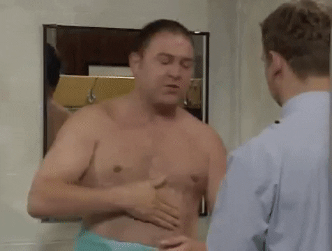 suruatgip: Mark Addy in “The thin blue line” S2E4