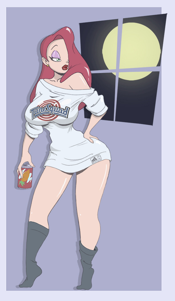 j-squared-tumbles:  Pennicandies drew one of his characters in a casual Jersey.  and