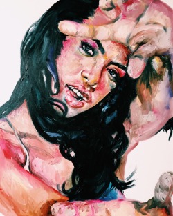 mariella-angela:Aaliyah | Oil on Canvas |