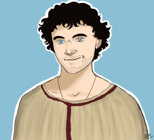 lea-draws-things:athelstannnnnnnnmy smol cinnamon roll i love him so much