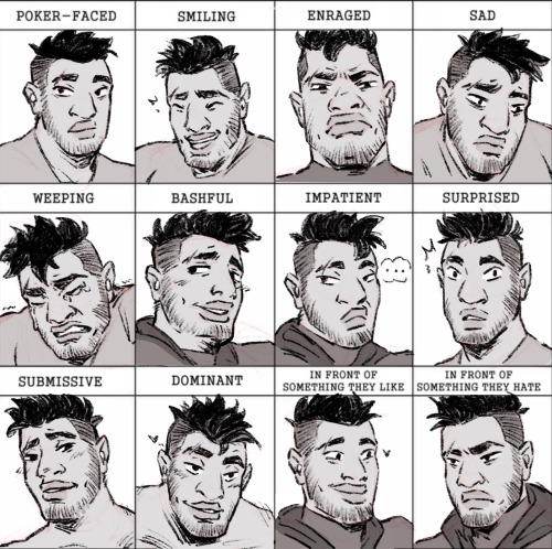  First time actually finishing one of these oc expression memes! ft. my good ol’ henchboys Aaron and