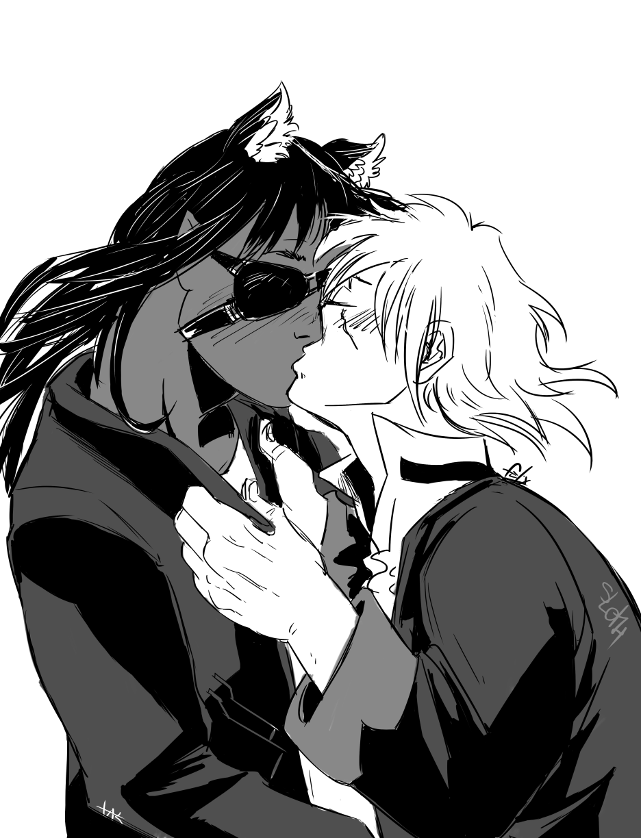 overachieversloth:  Fucking around with the Diplomacy AU, here’s two airship pirates