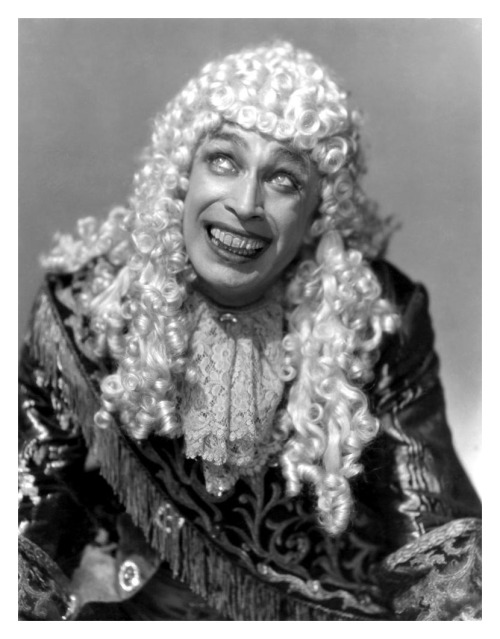 Conrad Veidt as Gwynplaine.