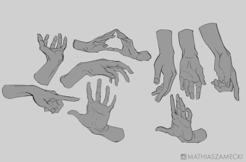 Hand Studiesbymathiaszamecki