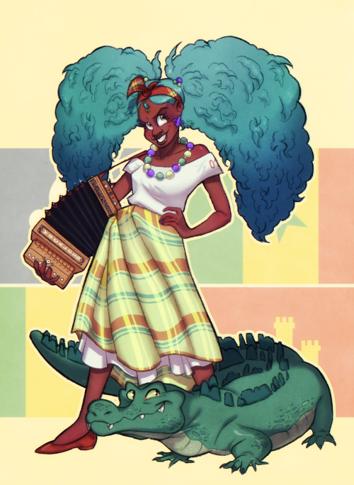 Louisiana Creole / Zydeco Music Miku