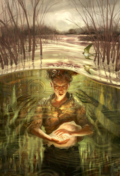 Jon-Foster aka Jon Foster (American, Providence, RI, USA) - Marsh, 2012  Digital Arts: Paintings