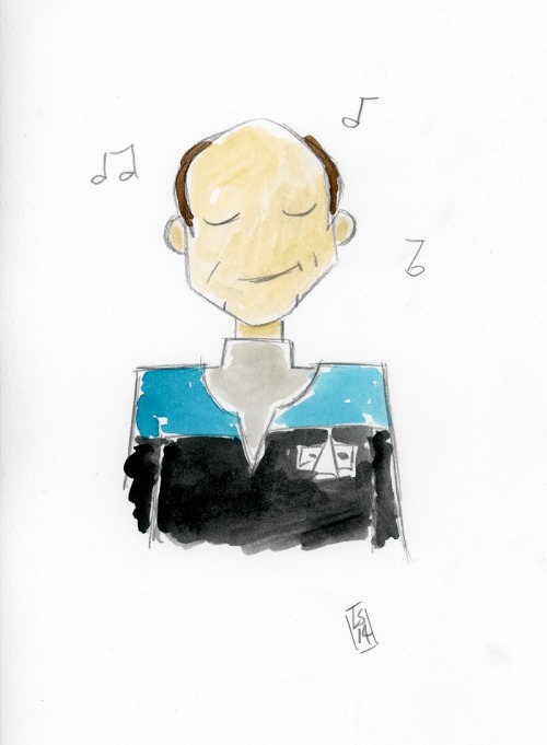 startrekscribbles:The Doctor discovers music… It was a nice character touch to have him love 