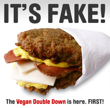 The Vegan Double Down