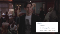 Lorelaicubed:  Gilmore Girls + Text Posts Ft. Jess Mariano » Part 3 / ? 