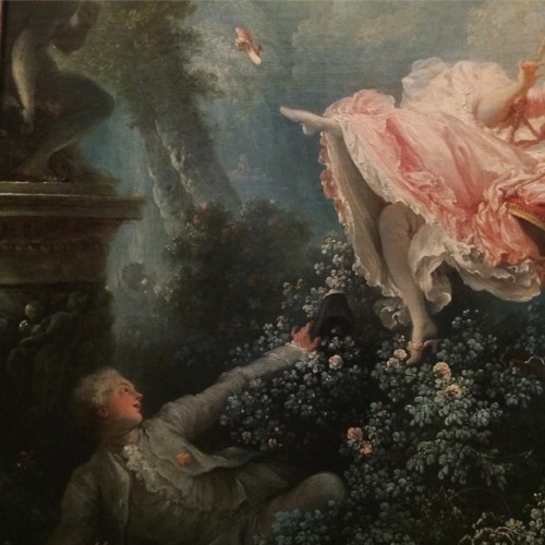 andantegrazioso:Pink delight {details} | Jean-Honoré Fragonard & François Boucher