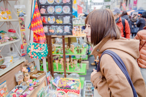 tokyophotolife: title:こなみん♥世田谷線＜上町駅編＞(Konamin loves Setagaya-line&lt;Kamimachi station edition&gt;)