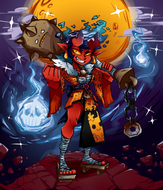 3 Oni Bibi Skin Idea For Brawl Halloween Skin - lion brawl stars halloween