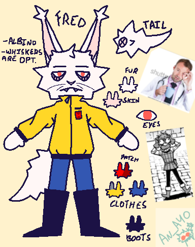 Making Some Simple Ref Sheets For AF Until I Can Draw Proper Ones