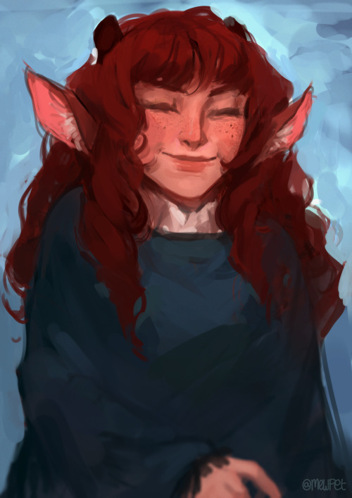 Just a quick paint of my happy girl~