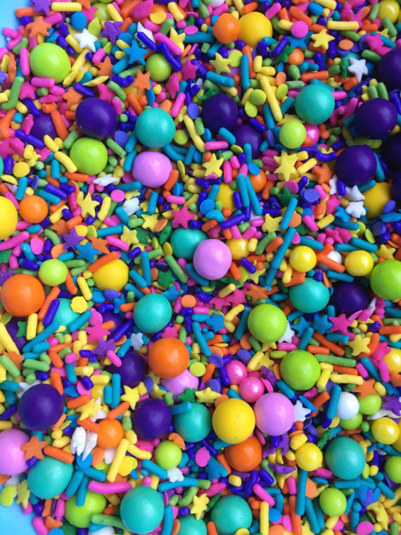 snootyfoxfashion: Contemporary Sprinkle Mixes from NeonYolk x / xx / x 