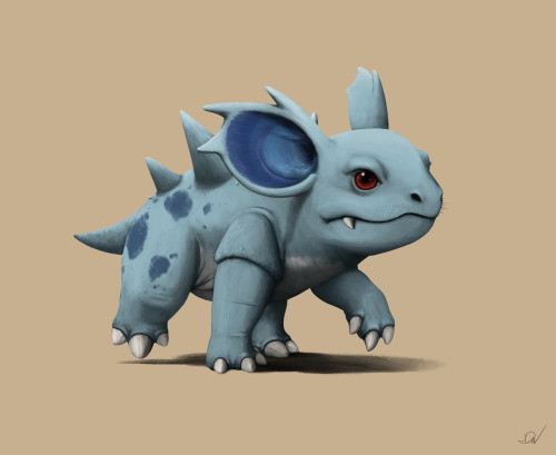 david-arruda:  A more realistic version of nidorina.