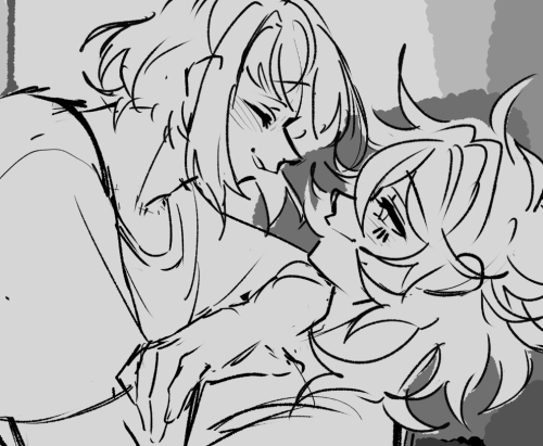 YOU MEAN TO TELL ME THAT IVE NEVER DRAWN FLUFFY SUEGIKU????