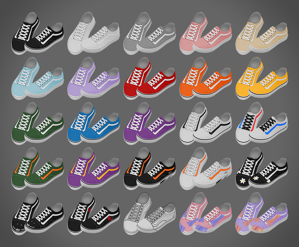 MMSIMS — S4CC // MMSIMS Old Skool Sneakers DOWNLOAD