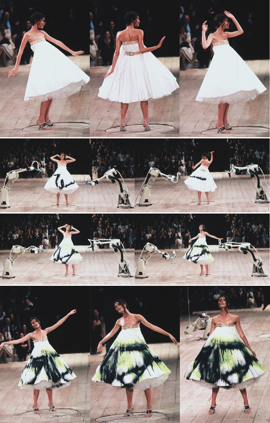 hautekills:  Shalom Harlow at Alexander McQueen s/s 1999 