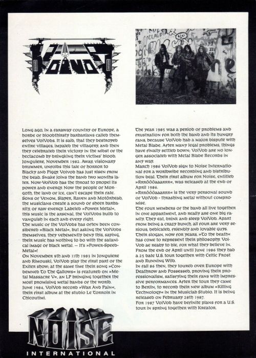 mymindlostmefan:  Voivod1987 promotion info