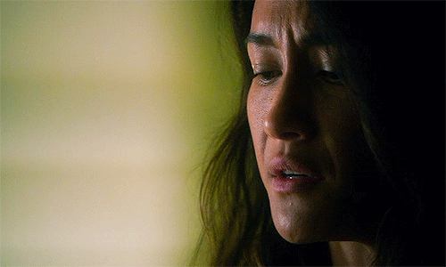I thought that if I wasn’t around, you could move on with your lives.   Maggie Q as Nikita Mears in 