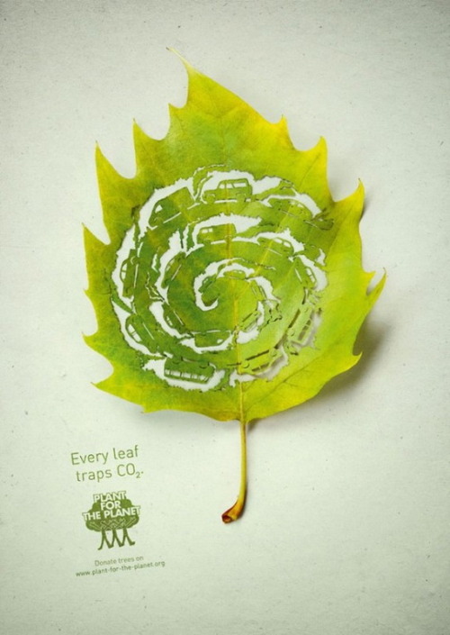 Plant for the Planet ad campaign 