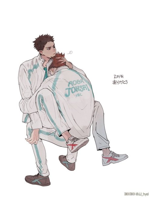 miss-cigarettes:  [오이이와/及岩] 가장 고마운 사람 꼭 안아주기... || 제2제이 [@JJ_hyel]※Permission to upload this was given by the artist (©). **Please, favorite/retweet/follow to support the artist** [Please do not repost, edit