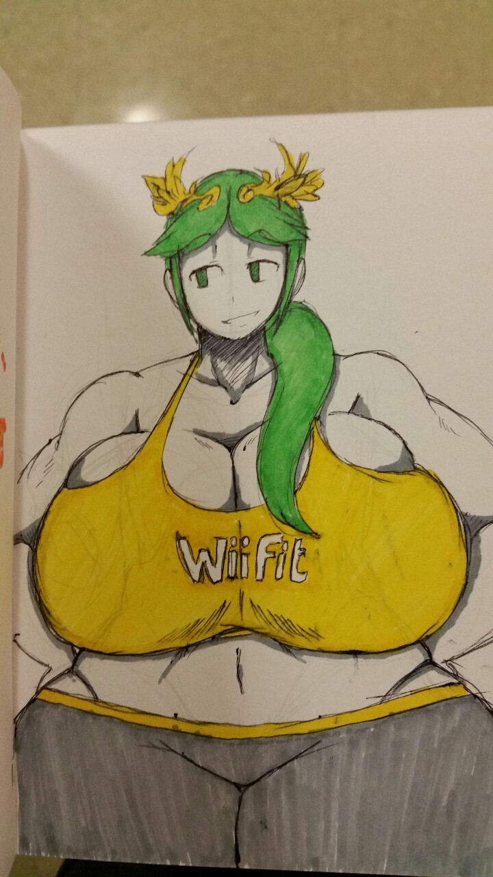 overlordzeon: Did another Palutrainer fusion thing and I kind of want to redraw her