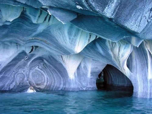 Porn photo praial:  Chile: Marble Caves in General