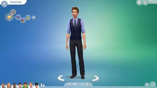 So I made the BAU in Sims 4 : i love you to france. and back.