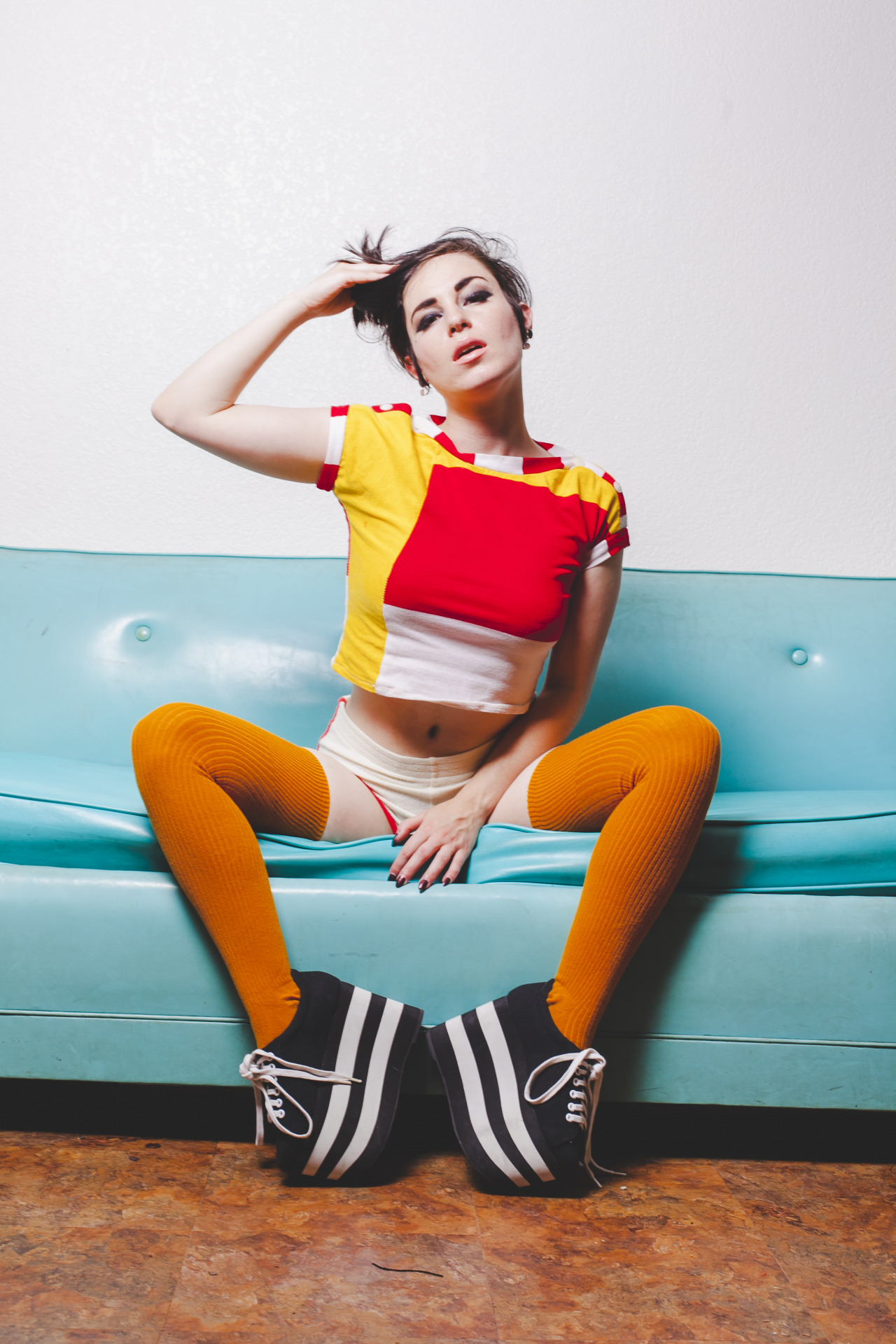 valerieshade:  Pop Color Block - Photographer: themonsterthing (Kayleigh Shawn/Kayleigh